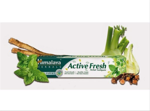 Kem đáng răng Himalaya Thơm miệng bảo vệ răng lợi Active Fresh