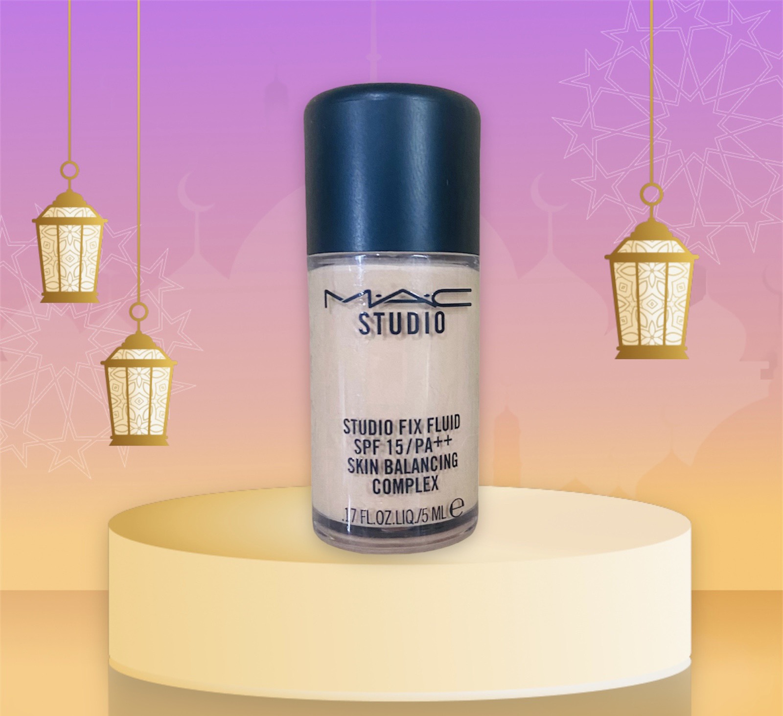 ET XỊT MAKEUP KHOÁ NỀN 30mL + KEM NỀN MAC STUDIO 5mL