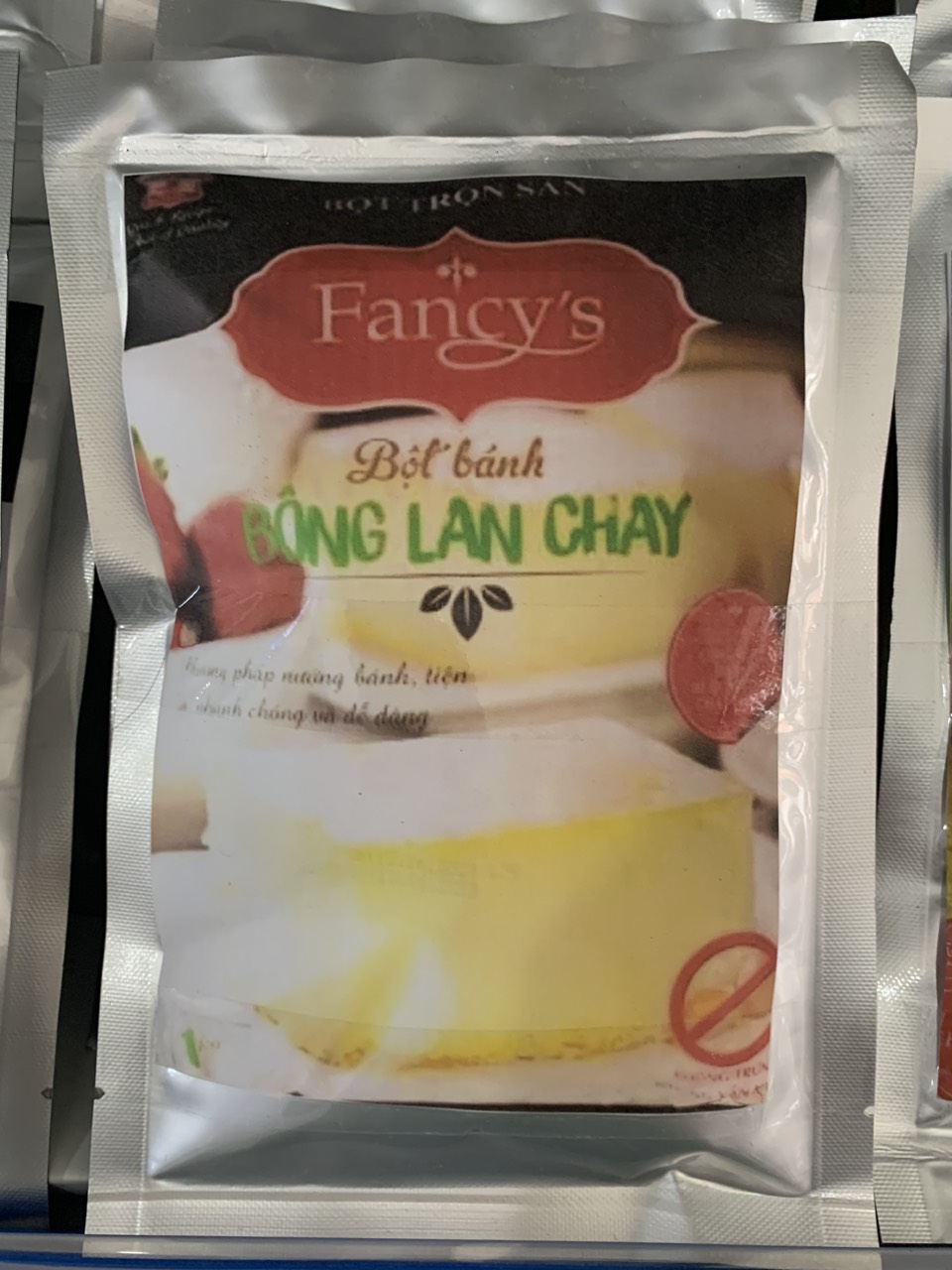 Bột bánh bông lan chay Fancy's 250g