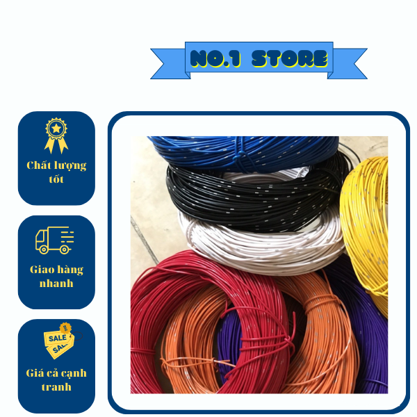 Dây Điện 0.3MM nhiều lõi nhiều màu ( Cuộn Nhỏ 5 Mét)