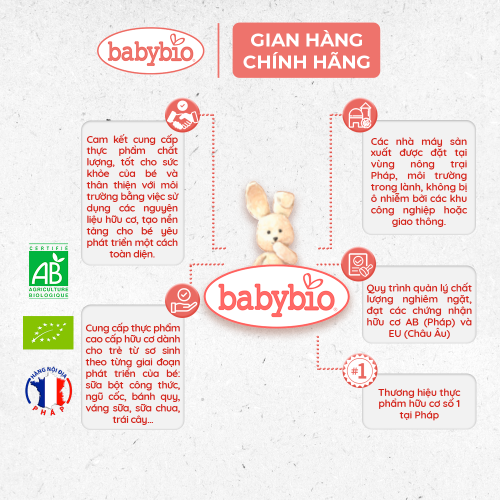 Babybio 85g organic coconut yogurt (from 6 months old)