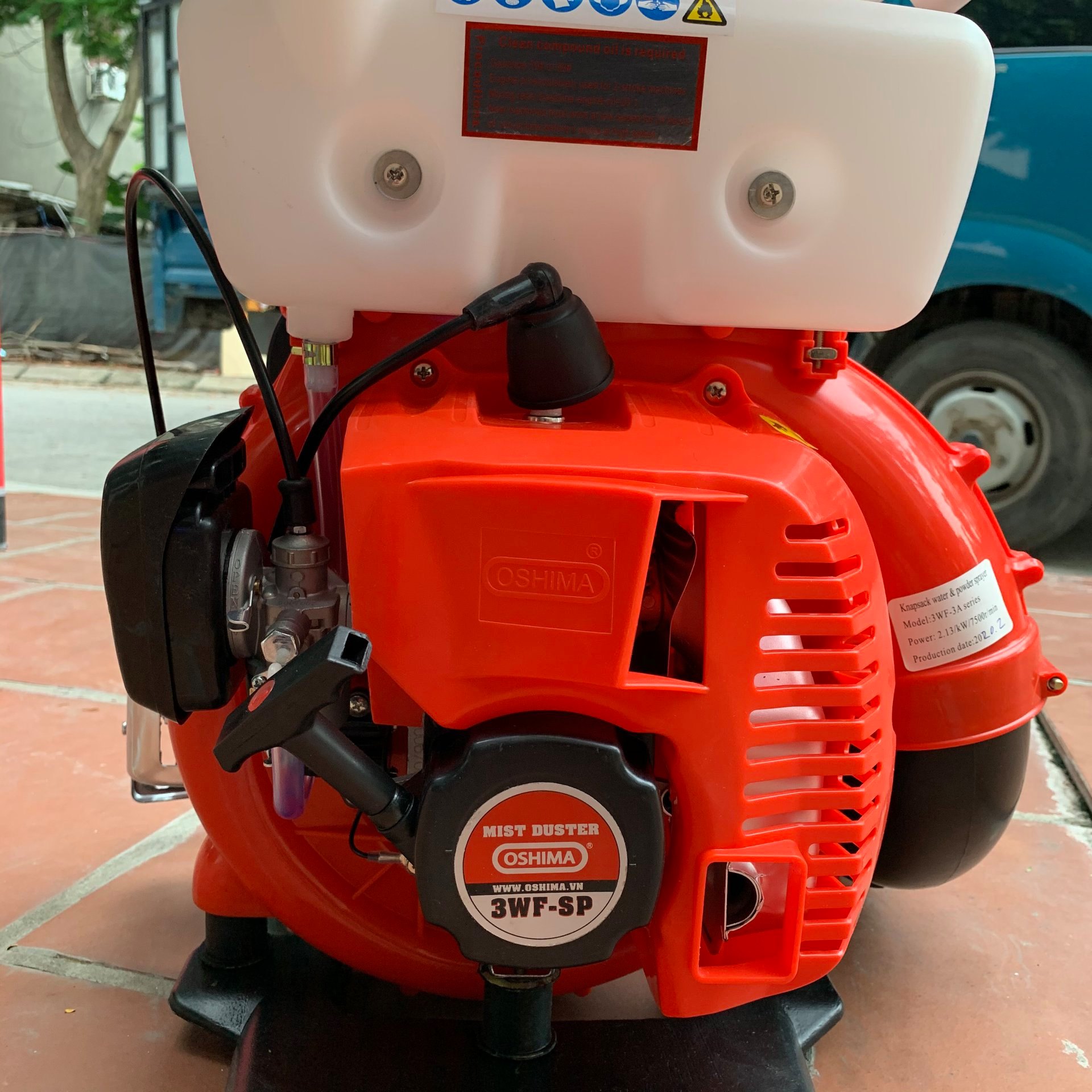 Máy Phun Xạ Phân Oshima 3WF-SP