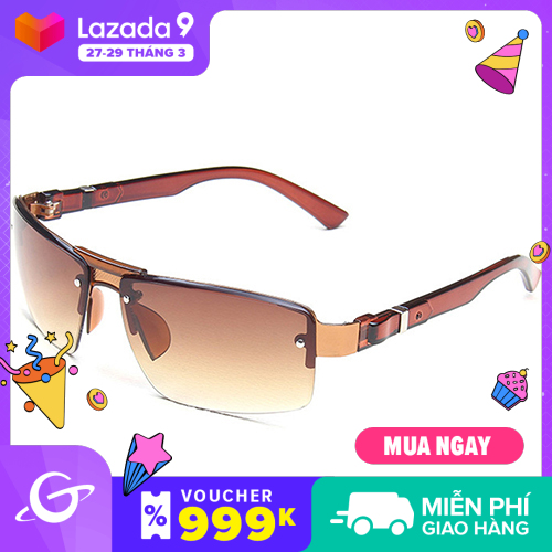 WOCO Men\'s Rectangular Sunglasses Shades Travel Driving Fishing Eyewear