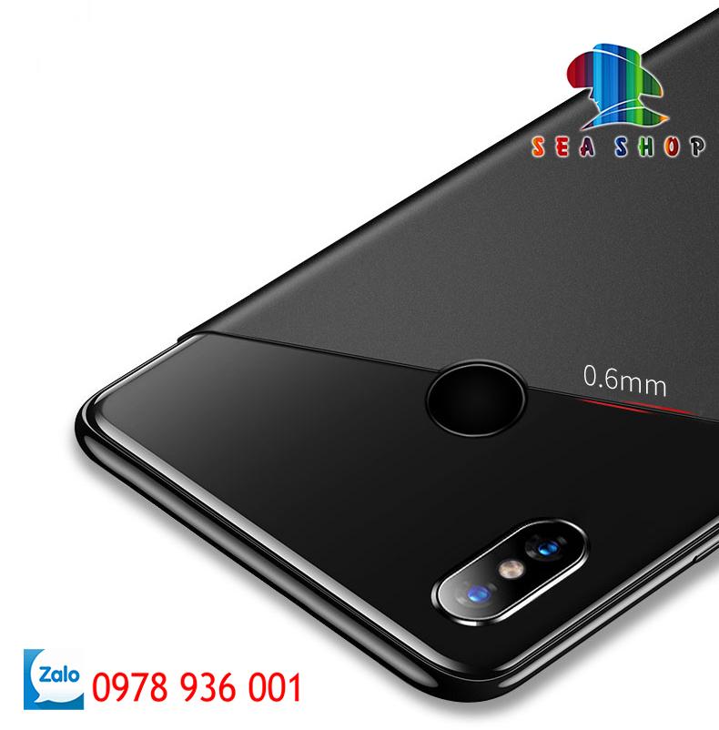 Ốp lưng Xiaomi Mi 8 SE Nhựa dẻo - đen