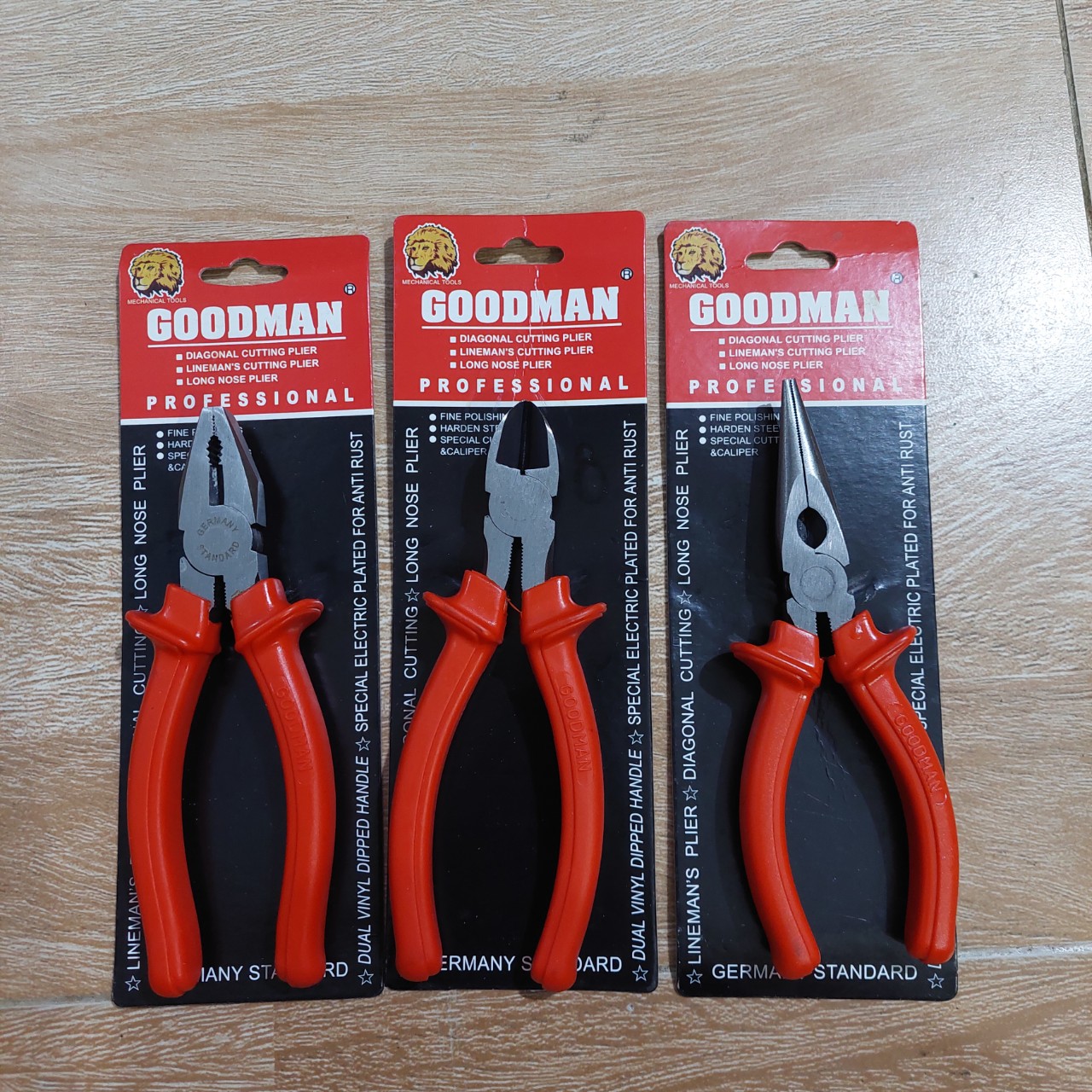 BỘ 3 CÂY KỀM ĐIỆN/CẮT/NHỌN 6 INCH GOODMAN CÓ THỂ MUA LẺ TỪNG CÂY HOẶC MUA LẺ TỪNG CÂY