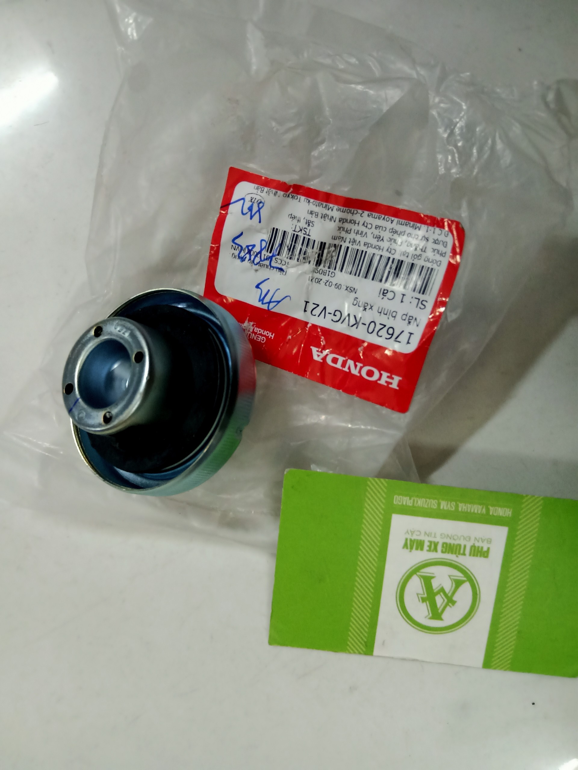 NẮP BÌNH XĂNG AIR BLADE/LEAD ZIN HÃNG