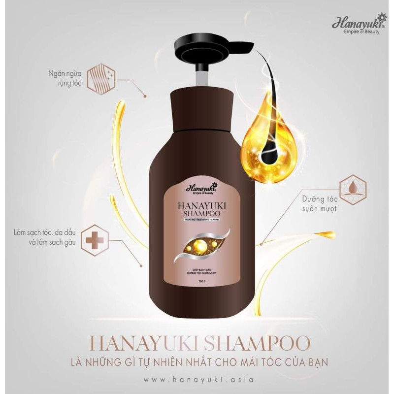 Dầu gội Hanayuki Shampoo