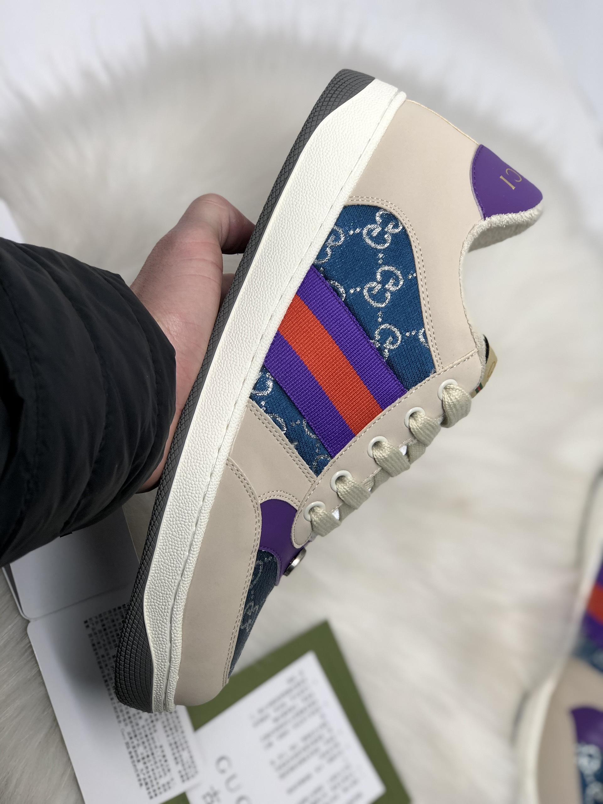 GUCCI SƠN TÙNG TÍM giày sneaker cao cấp GCST0650