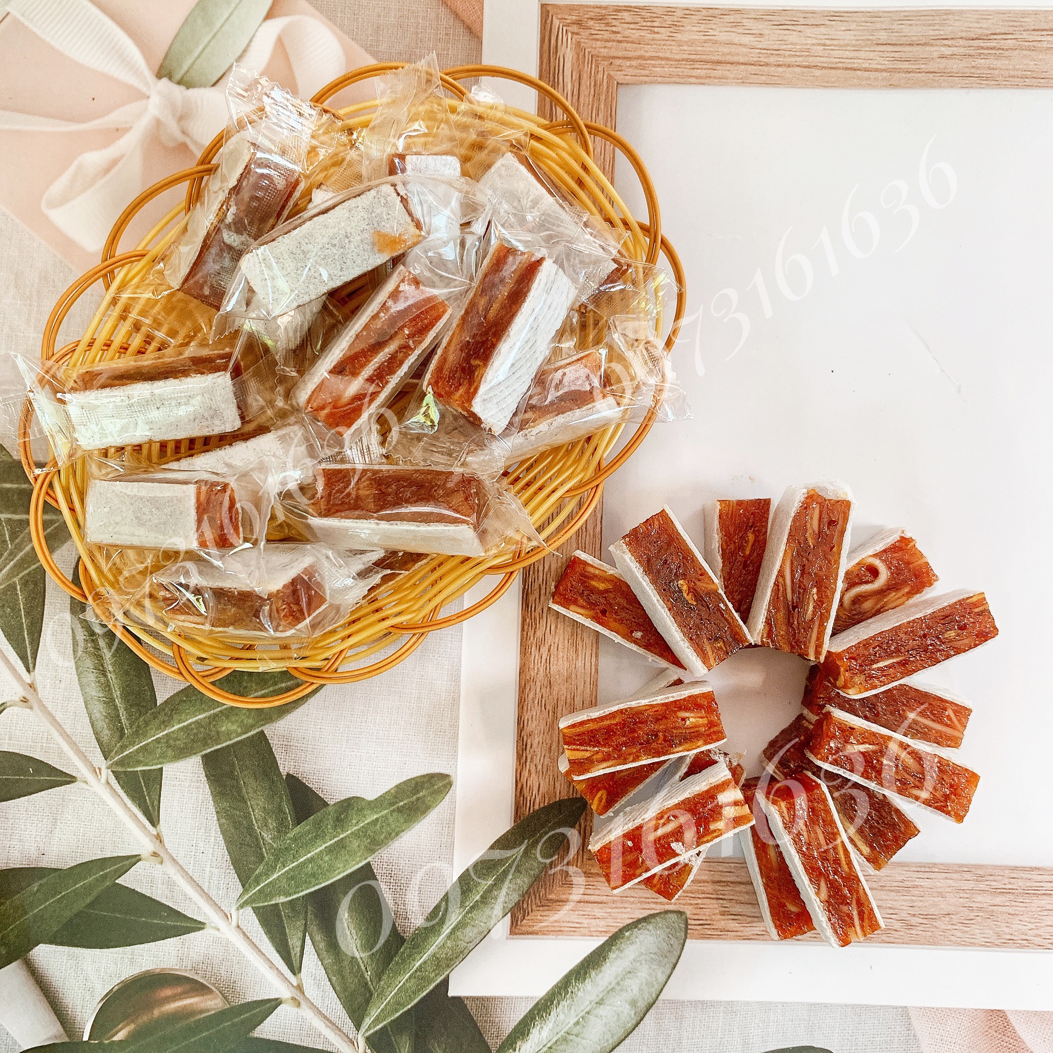 [1KG] Kẹo khóm mít dừa non - đồ ăn vặt