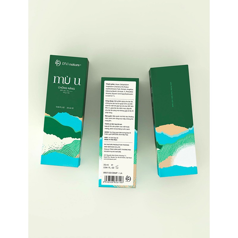 Kem Chống Nắng Mù U D’Vi Nature