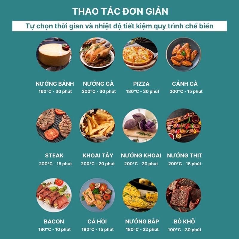 Nồi chiên không dầu CAMEL 10 lít