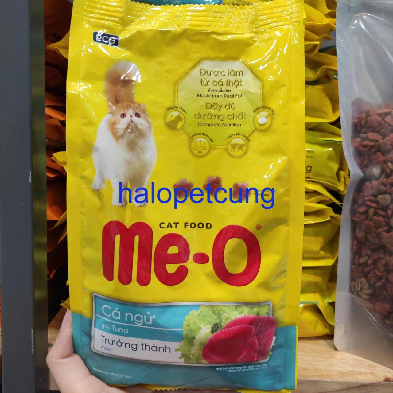 Thức Ăn Hạt Khô Cho Mèo MEO Cat, Túi 350g
