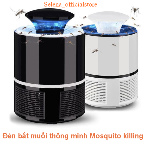 Đèn bắt muỗi Thông Minh Thế Hệ Mới, Máy Bắt Muỗi Tự Động Hiệu Quả Cao Lên Đến- máy hút muỗi khắp nơi - Selena_officialtore