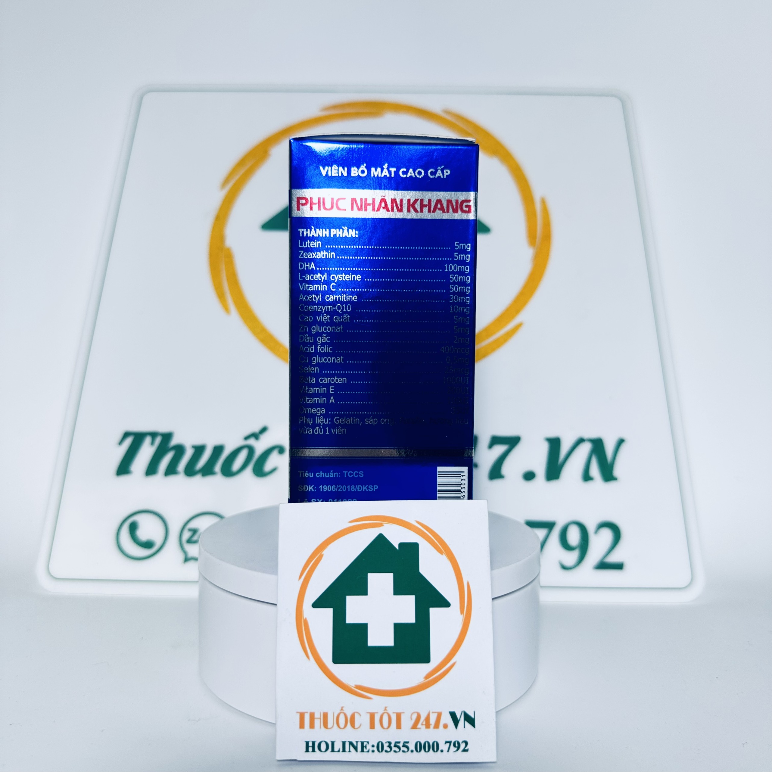 Viên bổ mắt Phúc Nhãn Khang ( hộp 30 viên)