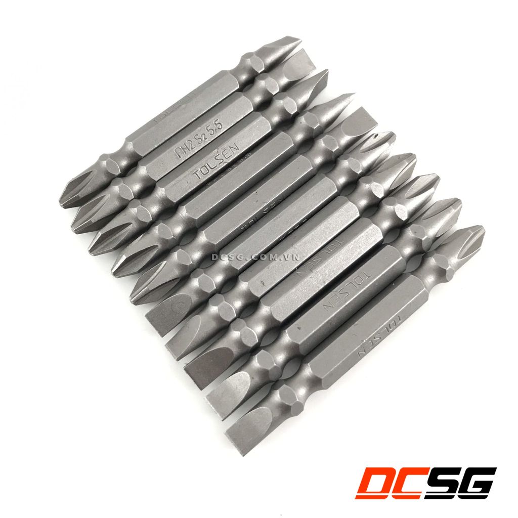 Mũi vít 2 đầu PH2-SL5-S2, có từ tínhTolsen20361 (1 mũi)