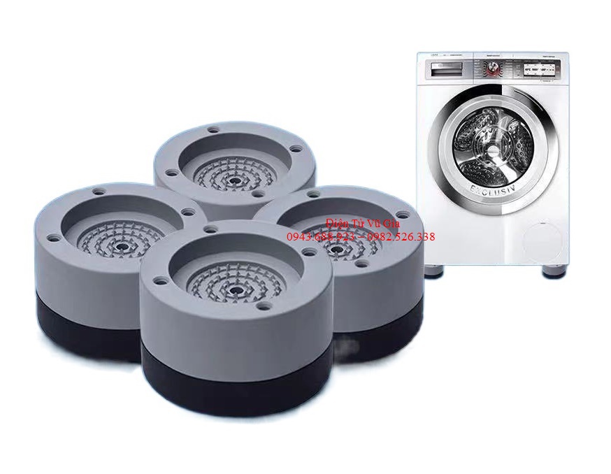 [Hàng chất lượng cao] ĐỆM CHÂN MÁY GIẶT, TỦ LẠNH, CỤC NÓNG ĐIỀU HÒA CHỐNG RUNG, CHỐNG ỒN SIÊU BỀN