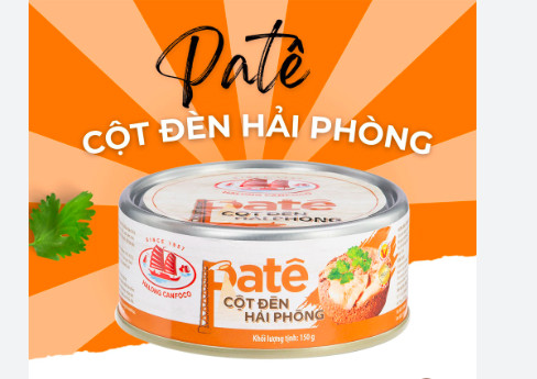 Pate cột đèn Hải Phòng 150gr