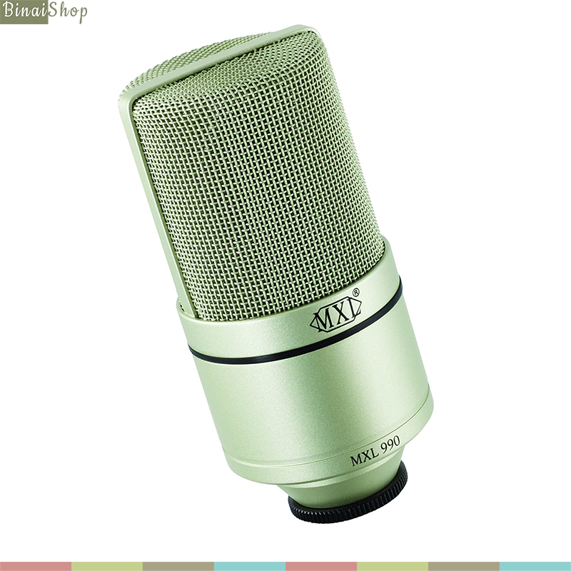 Micro condenser 48v cho phòng thu MXL 990