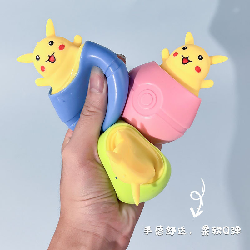 Đồ chơi bóp dẻo Pikachu | Squishy Pikachu