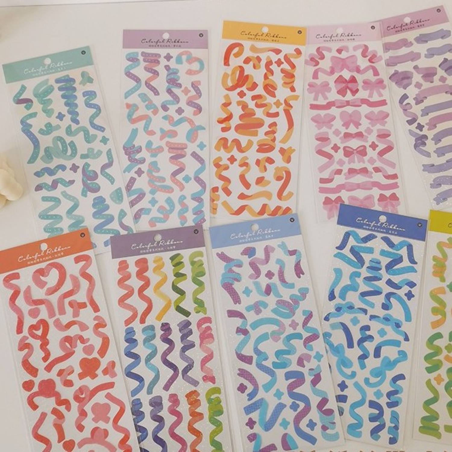Hình dán sticker trang trí top loader siêu xinh HDT01