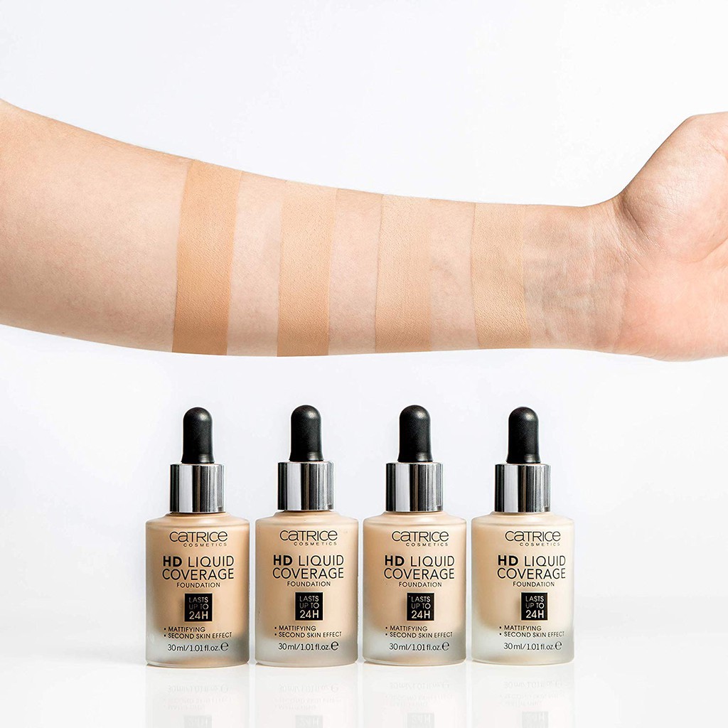 Kem nền CATRICE HD Liquid Coverage 24h