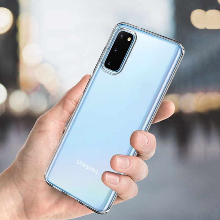 Ốp lưng dẻo silicon trong suốt samsung s20 plus