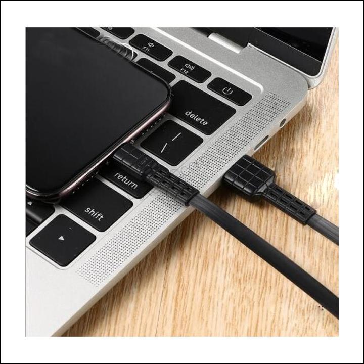 Cáp sạc iPhone Remax Armor Data Lightning Rc-116i hỗ trợ sạc nhanh 2.4A