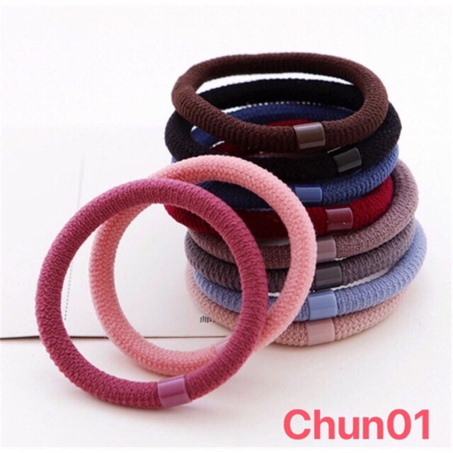 Sét 5 Chun buộc tóc (mã Chun01)