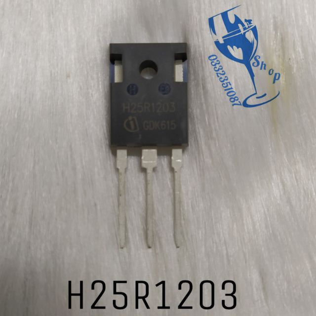 H25r1203 - sò công suất bếp từ 3 chân. sò mạch điện