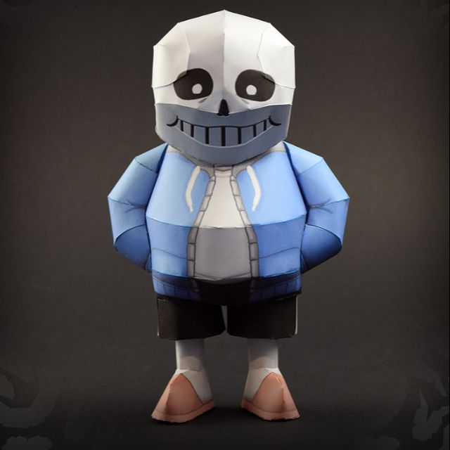 Mô hình giấy gameUndertale) Sans
