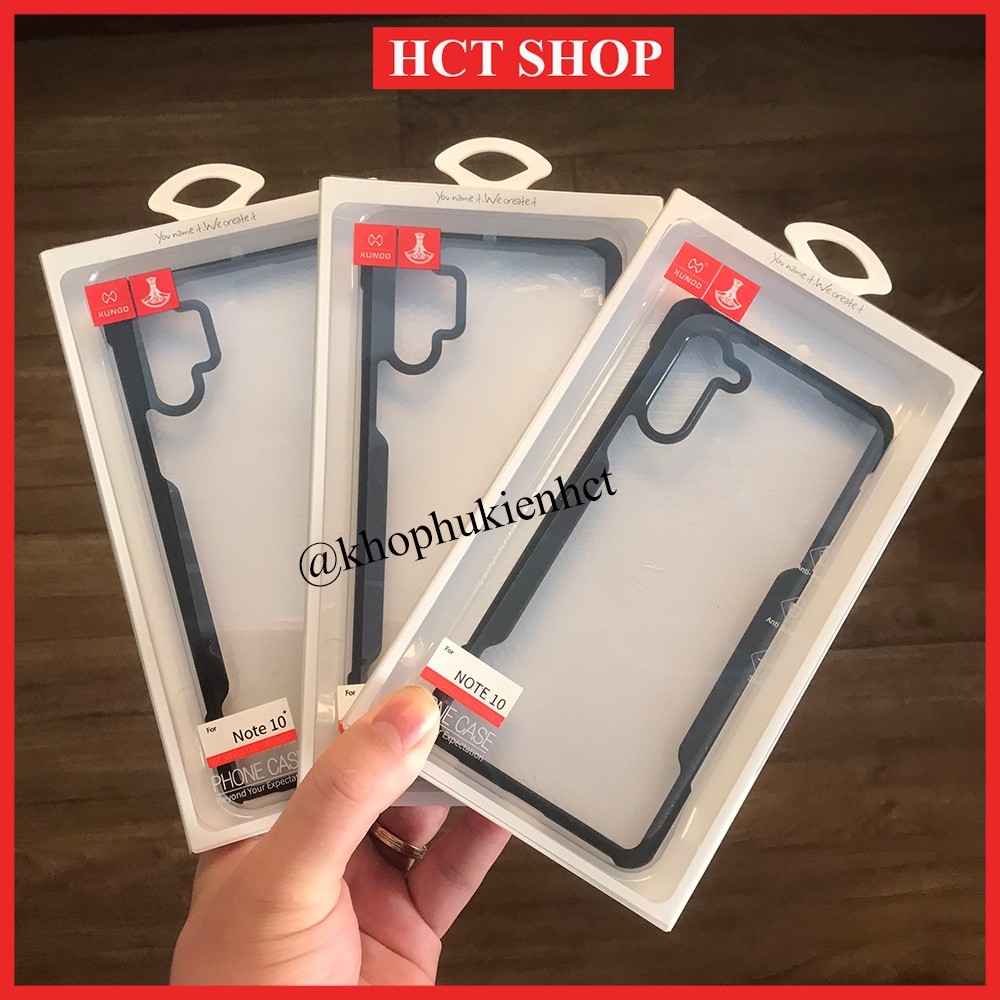 Ốp lưng Samsung Note20/ Note20Ultra Note8 / Note9/ Note10 siêu chống sốc chính hãng XUNDD