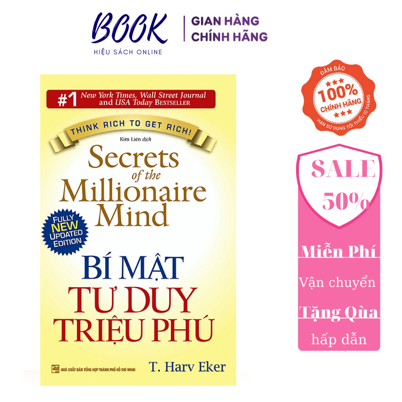 Bí Mật Tư Duy Triệu Phú (Tặng kèm bookmark)