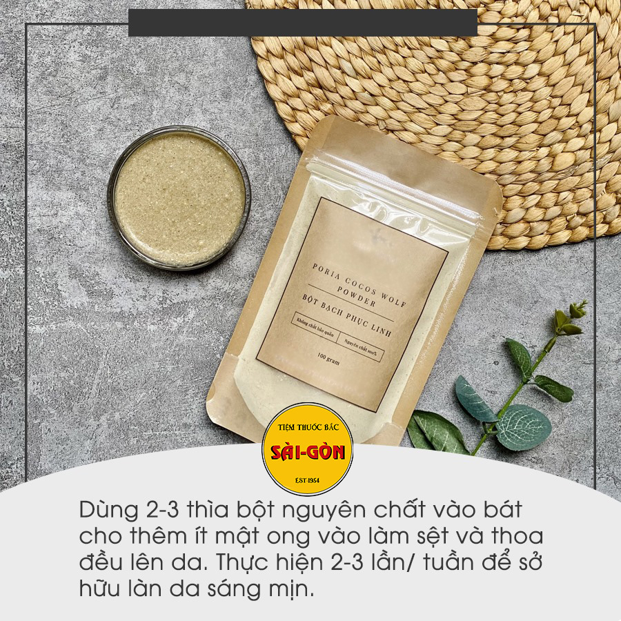 Bột Bạch Linh 100g (Bột Bạch Phục Linh)
