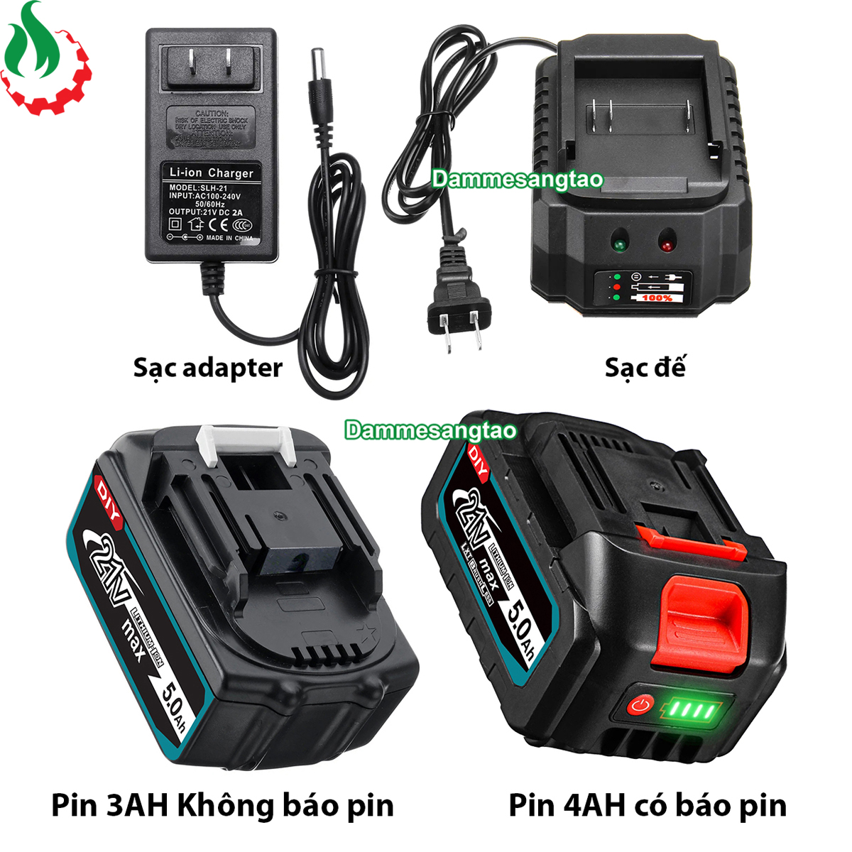 Máy mài góc dùng pin 18V không chổi than (Mẫu 2)