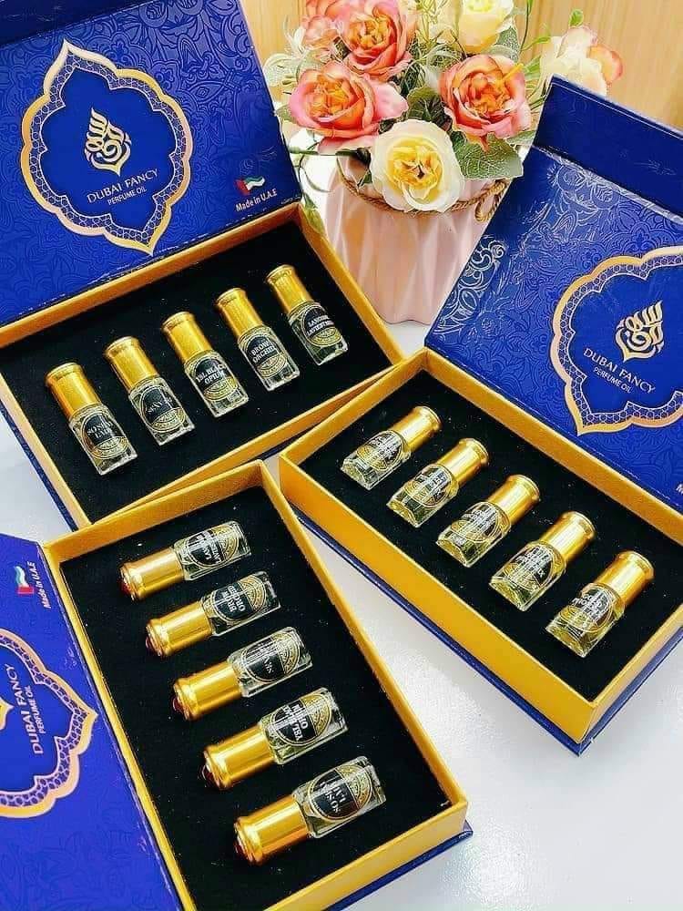 Sét 5 chai nước hoa DUBAI mini