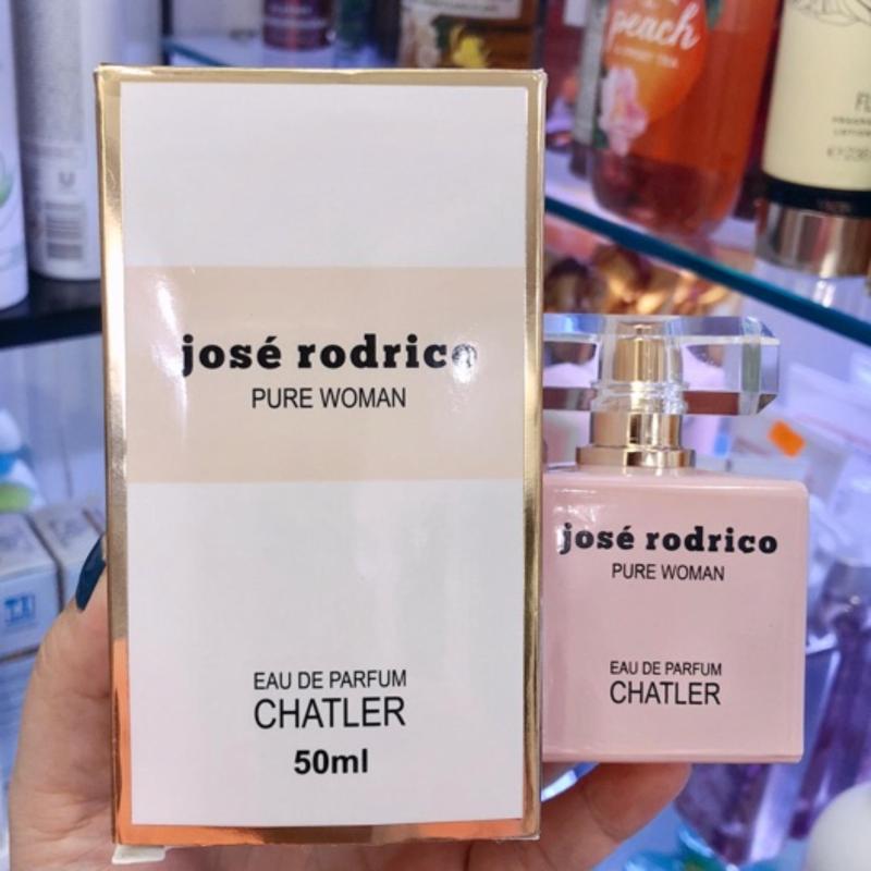Nước Hoa Nữ EDP Jose Rodrico Pure Woman Của Chatler Hàng Nội Địa Pháp 50ml