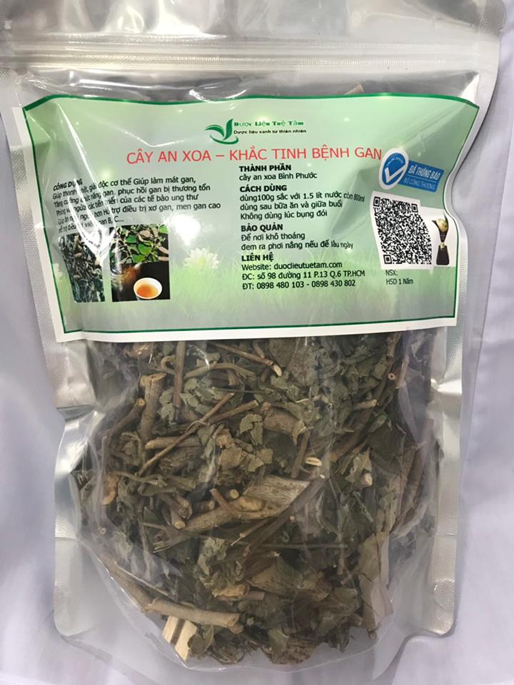 [HCM]Cây an xoa hoa tím (gói 0.5kg)