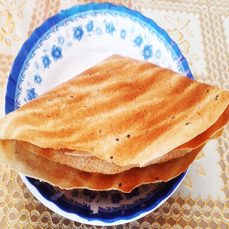Bánh tráng dừa  Mỹ Lồng đặc sản Bến Tre