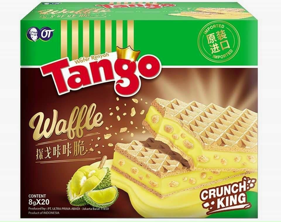 BÁNH XỐP TANGO WAFFLE 160GR (20pcs x 8gr)