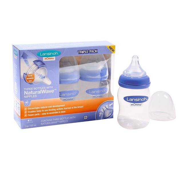Bình sữa momma lansinoh 160ml
