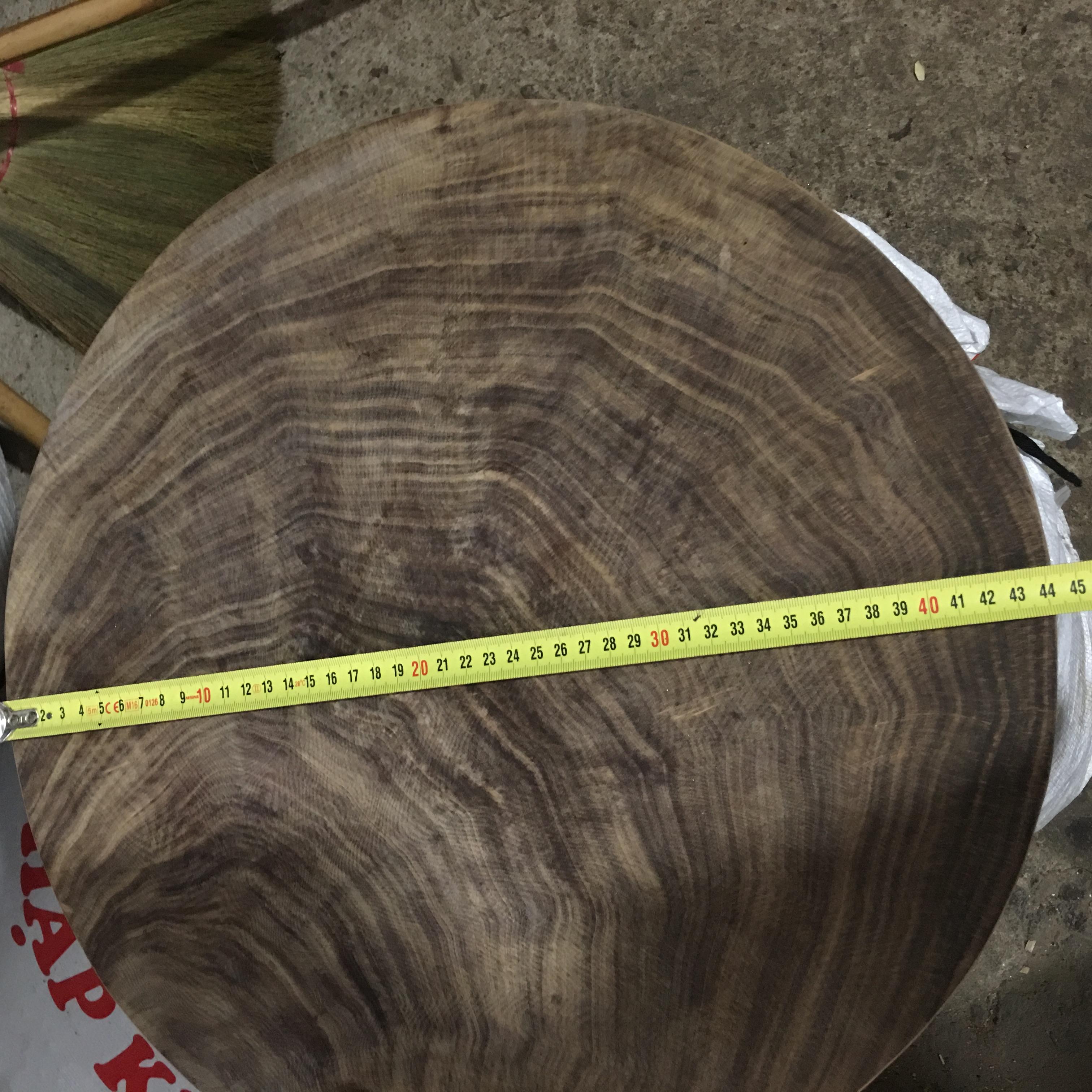Thớt Gỗ Nghiến Siêu Bền 44-45cm Dày 4.5-6cm