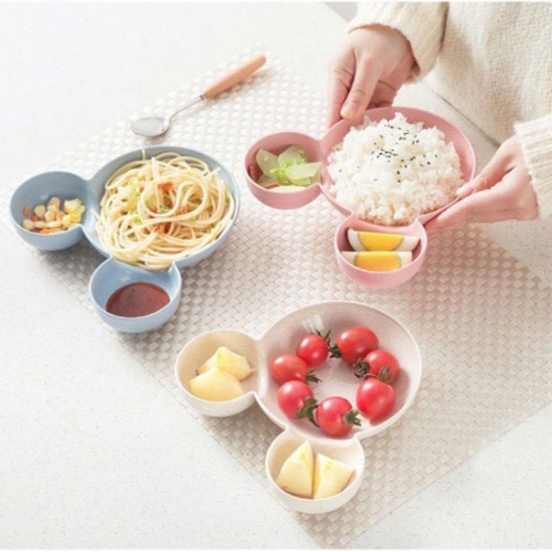 Bát lúa mạch hình chuột Mickey cho bé ăn dặm