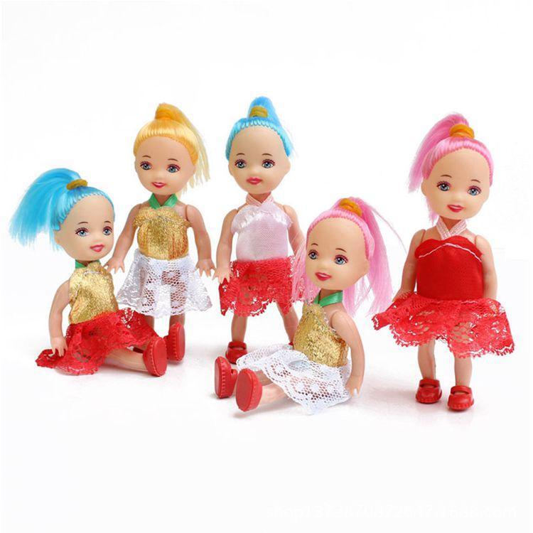 Combo 3 búp Bê ChiBi Cute 5 Khớp 10cm