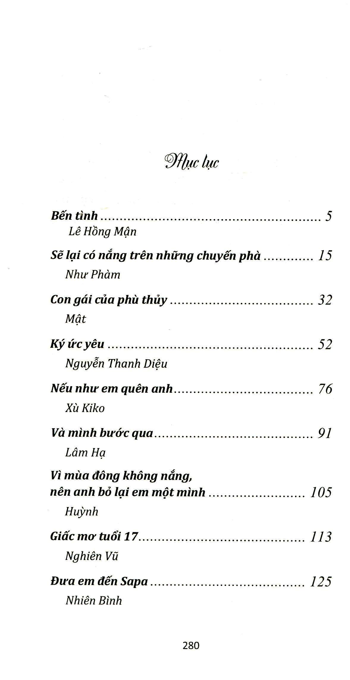 Tình Yêu Màu Nắng - Nhiều Tác Giả