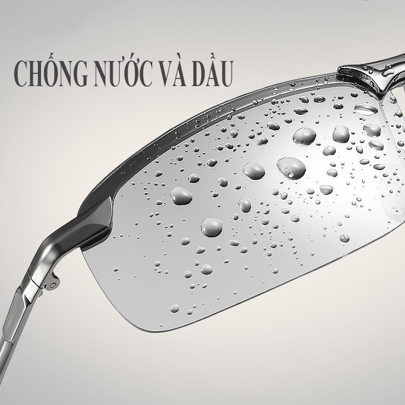 Kính râm nam M05M - kính mát đổi màu phân cực chống tia cực tím UV400 bảo vệ mắt khi lái xe du lịch dã ngoại gọng hợp kim thép