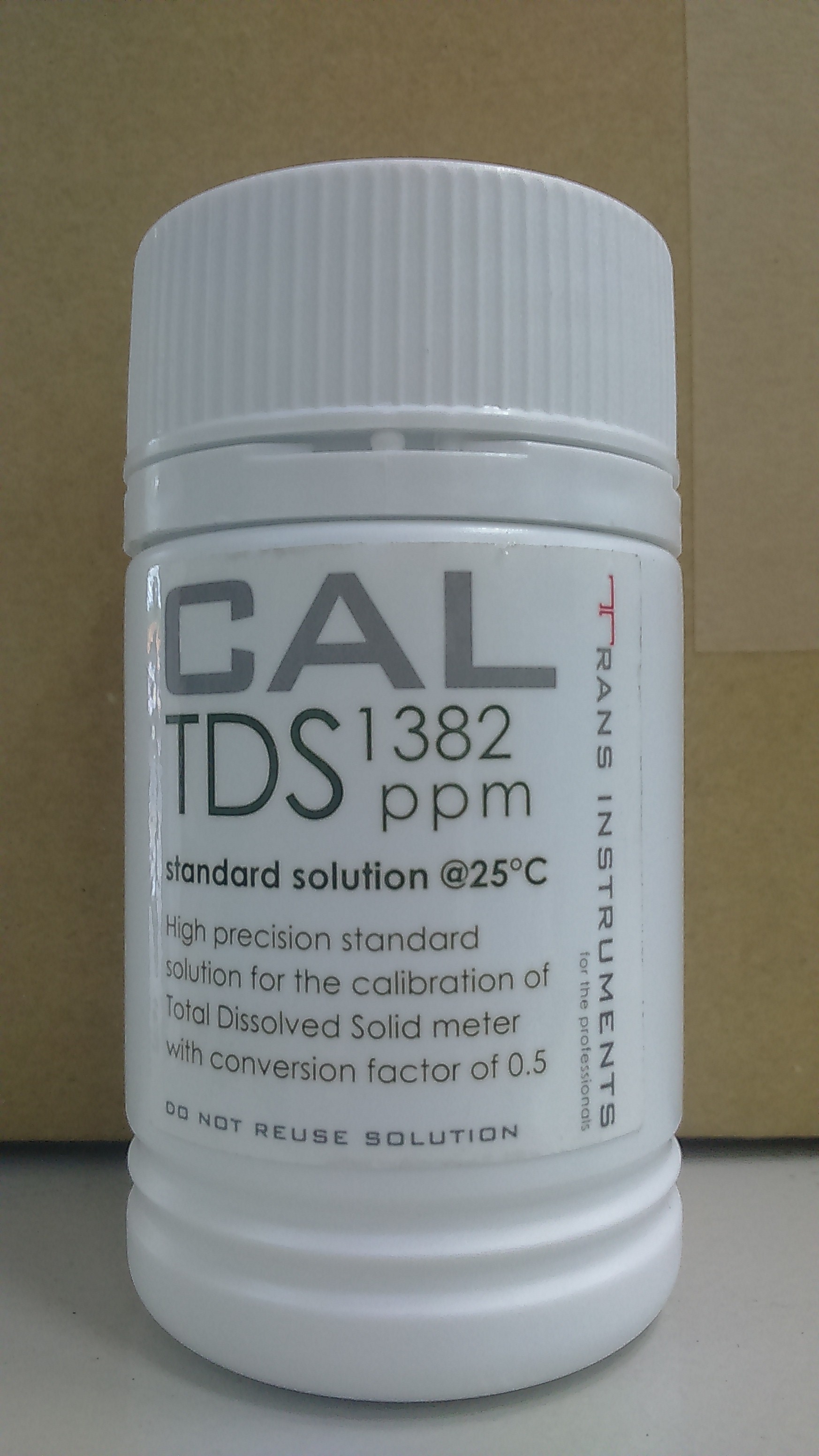 Dung dịch chuẩn TDS 1382ppm 90ml Trans Instruments