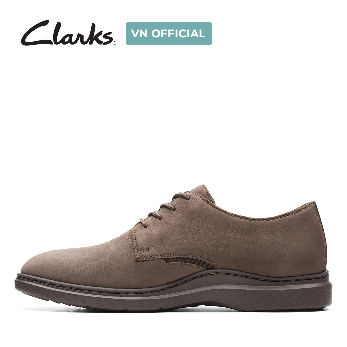 Giày Tây Da Nam Clarks - Dennet Low
