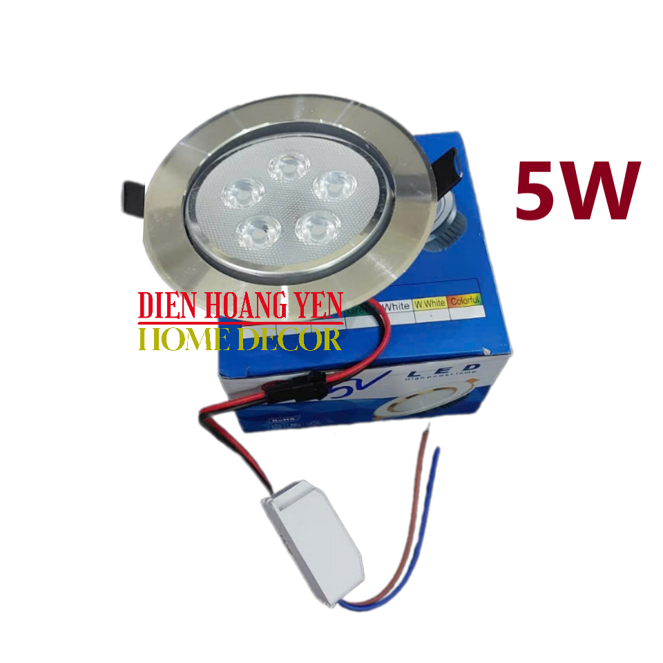 5W Frog Eye Recessed Led Ceiling Light Phi 90