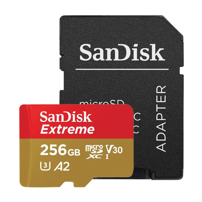 Thẻ nhớ MicroSDXC Samsung Evo Plus 256GB UHS-I U3 4K 100MB/s kèm Adapter - box Anh (Đỏ) - Hàng Chính Hãng