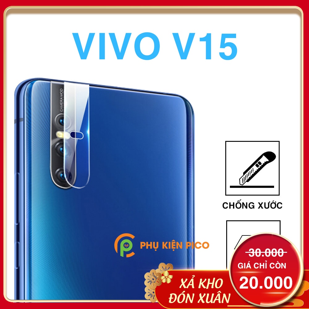 Dán camera Vivo V15 cường lực chống xước bảo vệ camera - Cường lực Camera Vivo V15